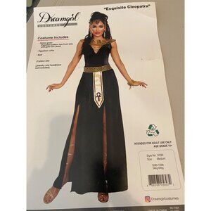 black and gold cleopatra dress Cleopatra Dress Black & Gold main image 1